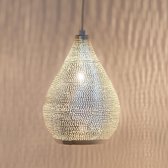 Zenza - Hanglamp -Oosterse Lamp- Elegance - Filisky - Mini - Zilver