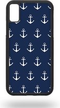Nautical anchor Telefoonhoesje - Apple iPhone X / XS