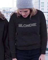 Blondie & Brownie Trui (Blondie - Maat 4XL) | BFF Koppel Sweater | Best Friends Forever