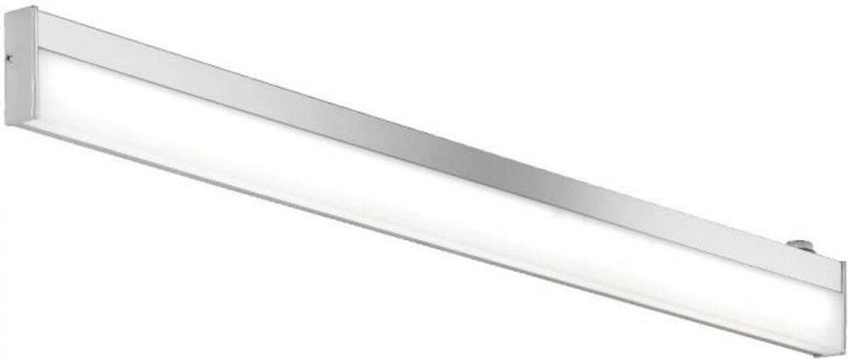 OSRAM - LED Spiegelverlichting - Torna Nalina - 9W - Spatwaterdicht IP44 - Warm Wit 3000K - Glans Chroom - Aluminium