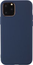 Mobigear Hoesje geschikt voor Apple iPhone 12 Pro Telefoonhoesje Flexibel TPU | Mobigear Colors Backcover | iPhone 12 Pro Case | Back Cover - Blauw