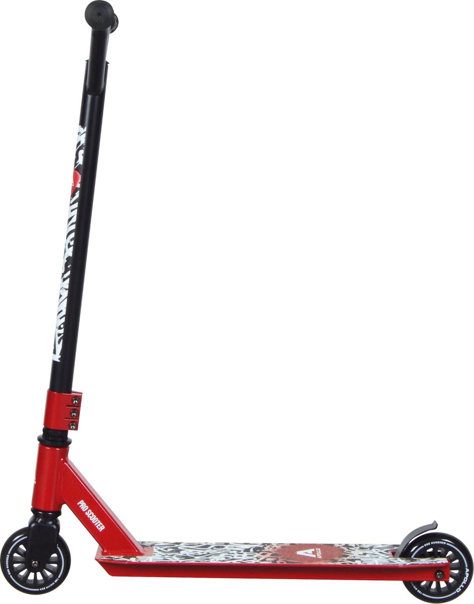 Apollo Stunt Scooter - Graffiti Pro - Hoogwaardige Stuntstep - Funstep - ABEC 9 Kogellagers - 100 mm Wielen met PE Kern - Funscooter - Step