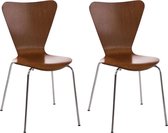 CLP Calisto 2x Bezoekersstoel bruin