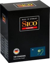 Sico XL Condooms - 100 Stuks - Drogisterij - Condooms - Transparant - Discreet verpakt en bezorgd