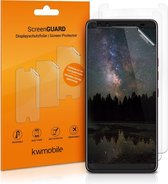 kwmobile 3x screenprotector voor HTC U12+ / U12 Plus - beschermende folie voor smartphone