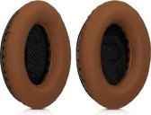 kwmobile 2x oorkussens compatibel met Bose Quietcomfort 15 / QC15 - Earpads voor koptelefoon in donkerbruin