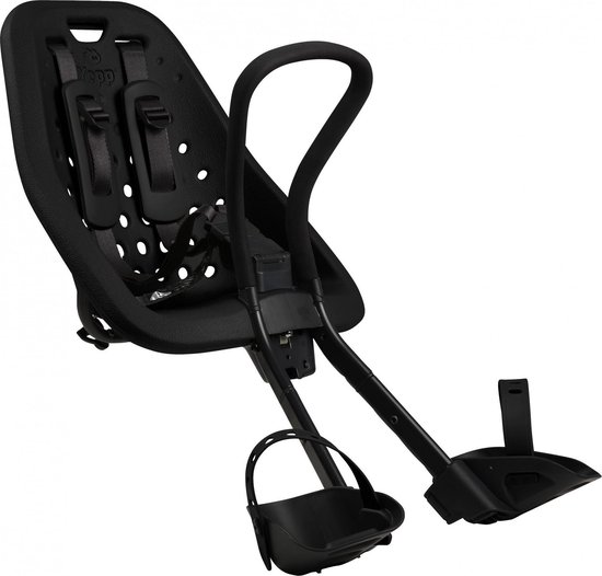 Yepp Mini Fietsstoeltje Voor - Stuur - Zwart