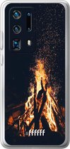 Huawei P40 Pro+ Hoesje Transparant TPU Case - Bonfire #ffffff