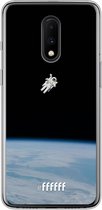 OnePlus 7 Hoesje Transparant TPU Case - Spacewalk #ffffff