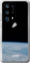 Huawei P40 Pro+ Hoesje Transparant TPU Case - Spacewalk #ffffff