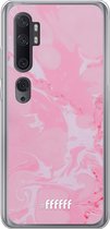 Xiaomi Mi Note 10 Hoesje Transparant TPU Case - Pink Sync #ffffff
