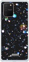 Samsung Galaxy S10 Lite Hoesje Transparant TPU Case - Galactic Bokeh #ffffff