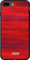 iPhone 7 Plus Hoesje TPU Case - Scarlet Canvas #ffffff