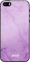 iPhone 5 Hoesje TPU Case - Lilac Marble #ffffff