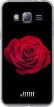 Samsung Galaxy J3 (2016) Hoesje Transparant TPU Case - Radiant Rose #ffffff