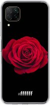 Huawei P40 Lite Hoesje Transparant TPU Case - Radiant Rose #ffffff