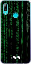 Honor 10 Lite Hoesje Transparant TPU Case - Hacking The Matrix #ffffff