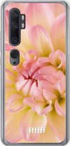 Xiaomi Mi Note 10 Hoesje Transparant TPU Case - Pink Petals #ffffff