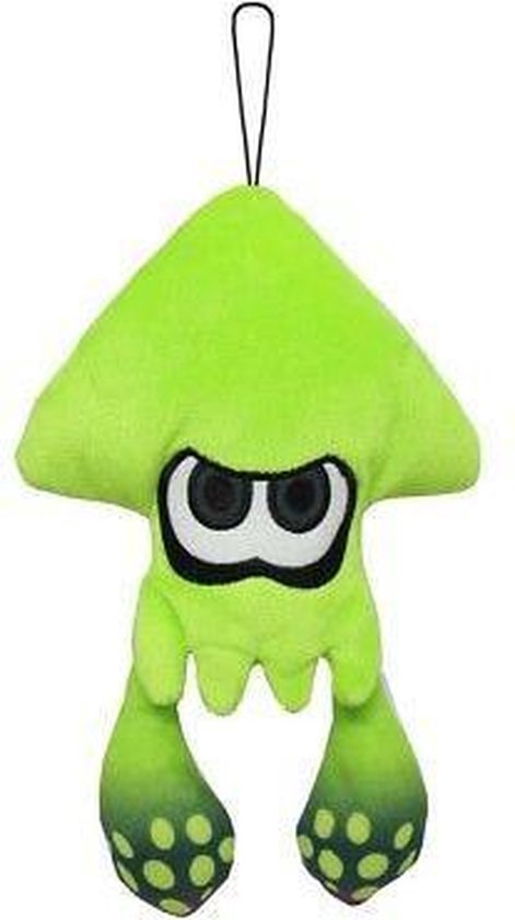 Splatoon Inkling Squid Green 9 Inch 3704