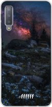 Samsung Galaxy A7 (2018) Hoesje Transparant TPU Case - Mystery #ffffff