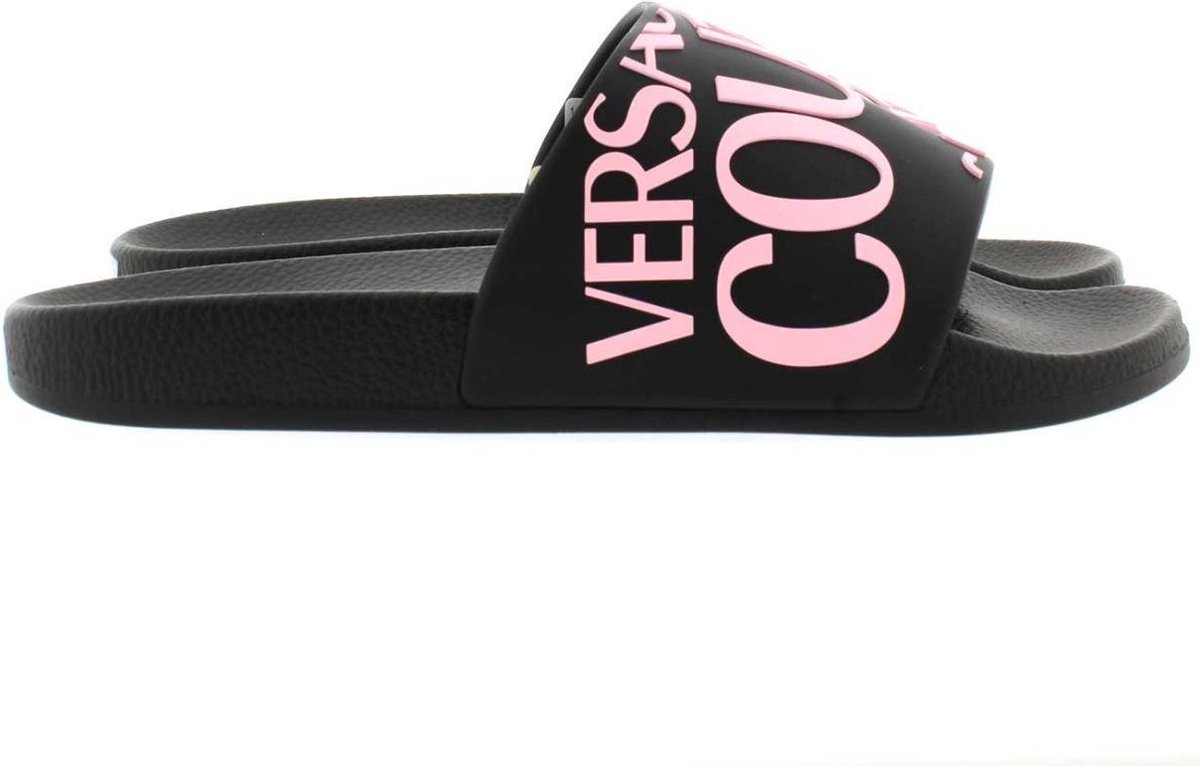 Versace Jeans Couture E0VWASQ1 slipper zwart, ,37 / 4 - Schoenen.nl