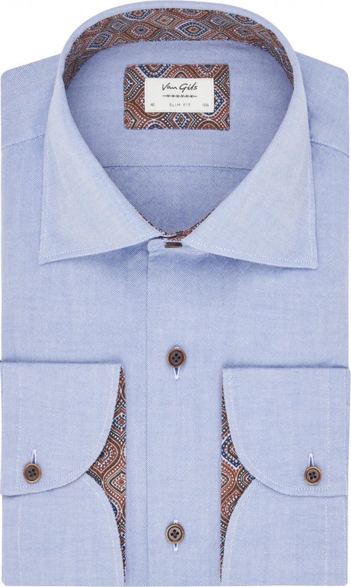 Op de een of andere manier Egomania mate Van Gils - Oxford overhemd Heren | bol.com