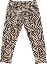 Little Indians Legging Zebra Junior Katoen Zwart/ Blanc Taille 3-6 Mois