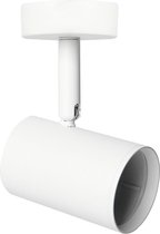 LED Plafondspot - Froty Colri - GU10 Fitting - 1-lichts - Rond - Mat Wit - Kantelbaar - Aluminium