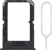 MMOBIEL Dual Sim Tray Kaart voor Oppo A72 2020 6.5 inch Zwart Incl. Sim Pin