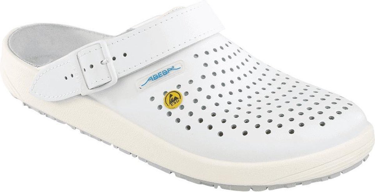 Abeba 5300 ESD werksandaal - wit maat 36