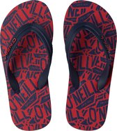 O'Neill Slippers Profile Summer - Blue With Red - 35