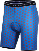 Protective Fietsbroek P-meteor Heren Polyester Blauw Maat 3xl