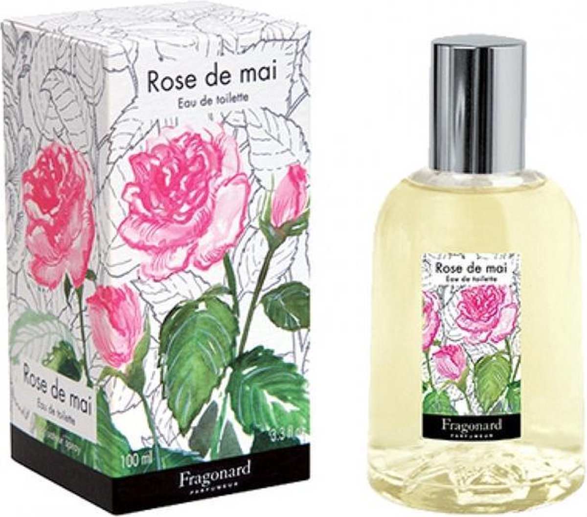 Fragonard Fragrance Rose De Mai Eau de Toilette 100ml
