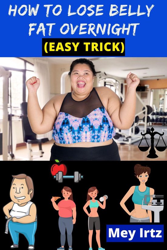How to Lose Belly Fat Overnight (easy trick) - cover