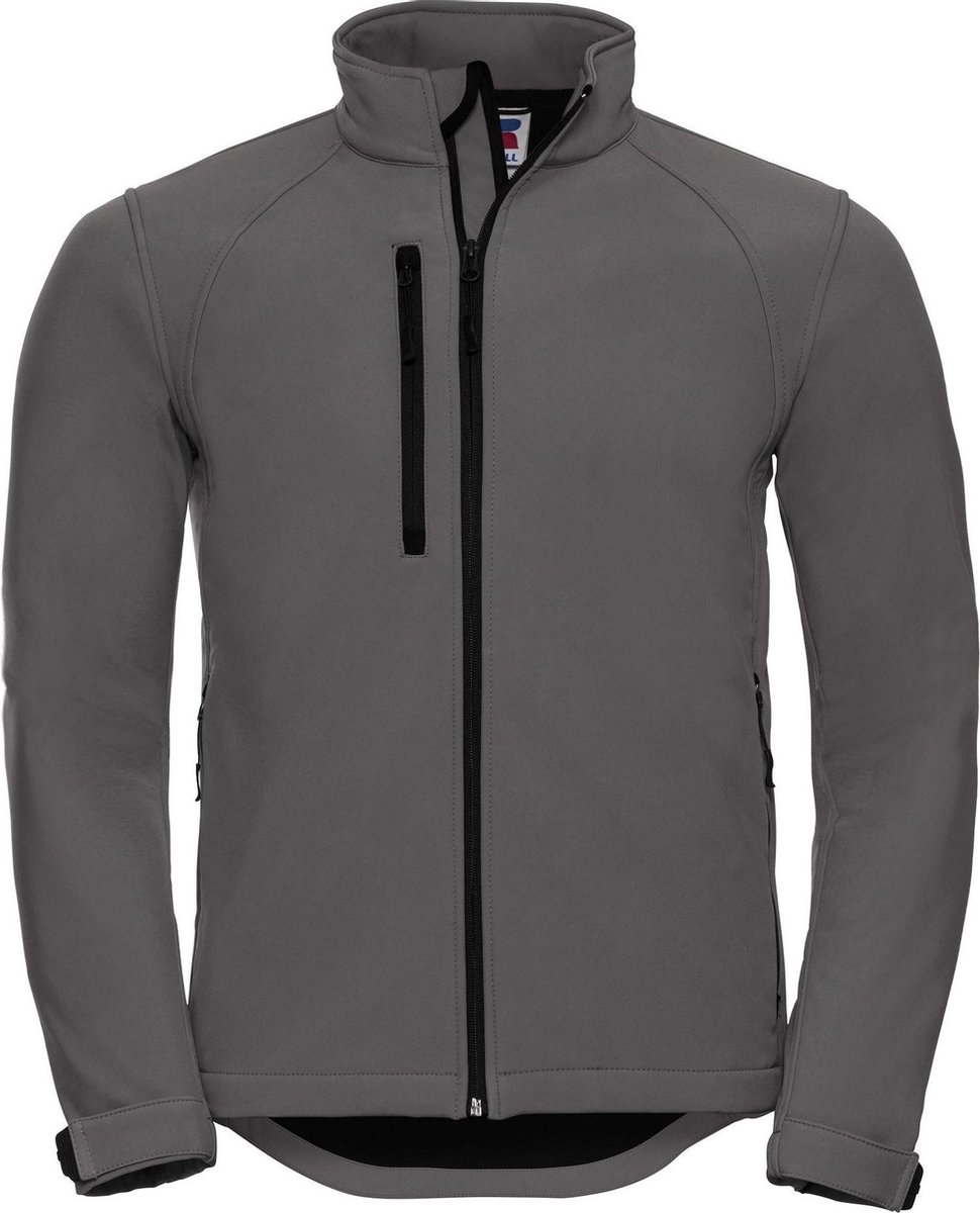 Russell Heren waterbestendig & winddicht Softshell-jasje Titanium