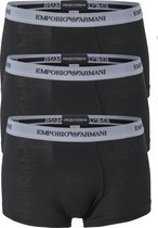 Emporio Armani Trunks Essential Core (3-pack) - heren boxers kort - zwart -  Maat: L