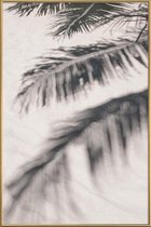 JUNIQE - Poster met kunststof lijst Sunshine on the Beach -13x18