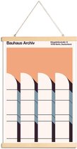 JUNIQE - Posterhanger Bauhaus Archiv Print Borders -20x30 /Ivoor &