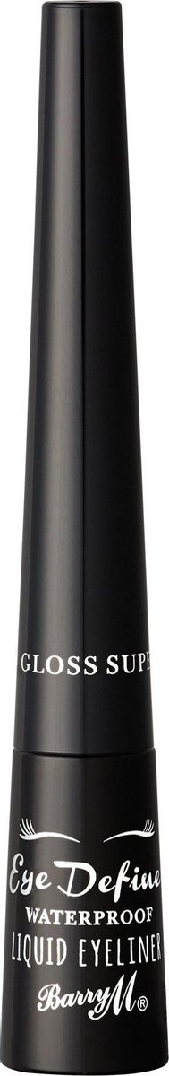 Barry M Eye Define Liquid Eyeliner - 12 Super Gloss Black