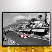 F1 Poster 3 - 21x30cm Canvas - Multi-color