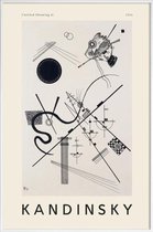 JUNIQE - Poster in kunststof lijst Kandinsky - Untitled (Drawing 4)