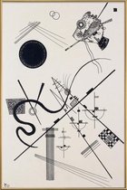 JUNIQE - Poster met kunststof lijst Kandinsky - Untitled (Drawing 4)