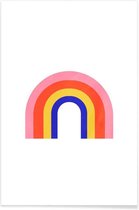 JUNIQE - Poster Rainbow -40x60 /Kleurrijk