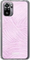 6F hoesje - geschikt voor Xiaomi Redmi Note 10S -  Transparant TPU Case - Pink Slink #ffffff