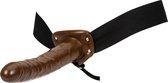 10" Chocolate Dream Hollow Strap-On