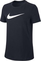 Nike Dry Crew Tee Dames dames sportshirt zwart