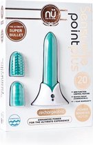 Point Plus Bullet Vibrator - Turquoise