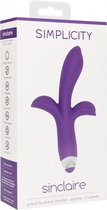 SINCLAIRE G-spot + clitoral vibrator - Purple