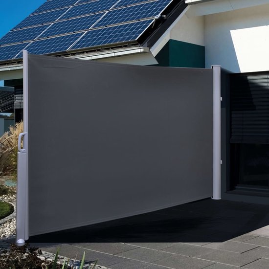 Foto: Haushalt 60250 uitschuifbaar windscherm antraciet 160x300 cm