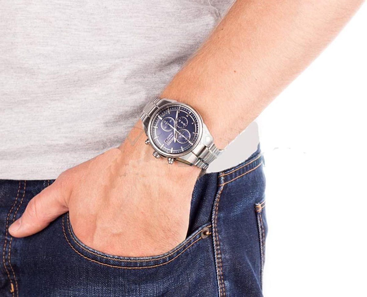 Seiko solar SSC365P1 Mannen Quartz horloge | bol.com